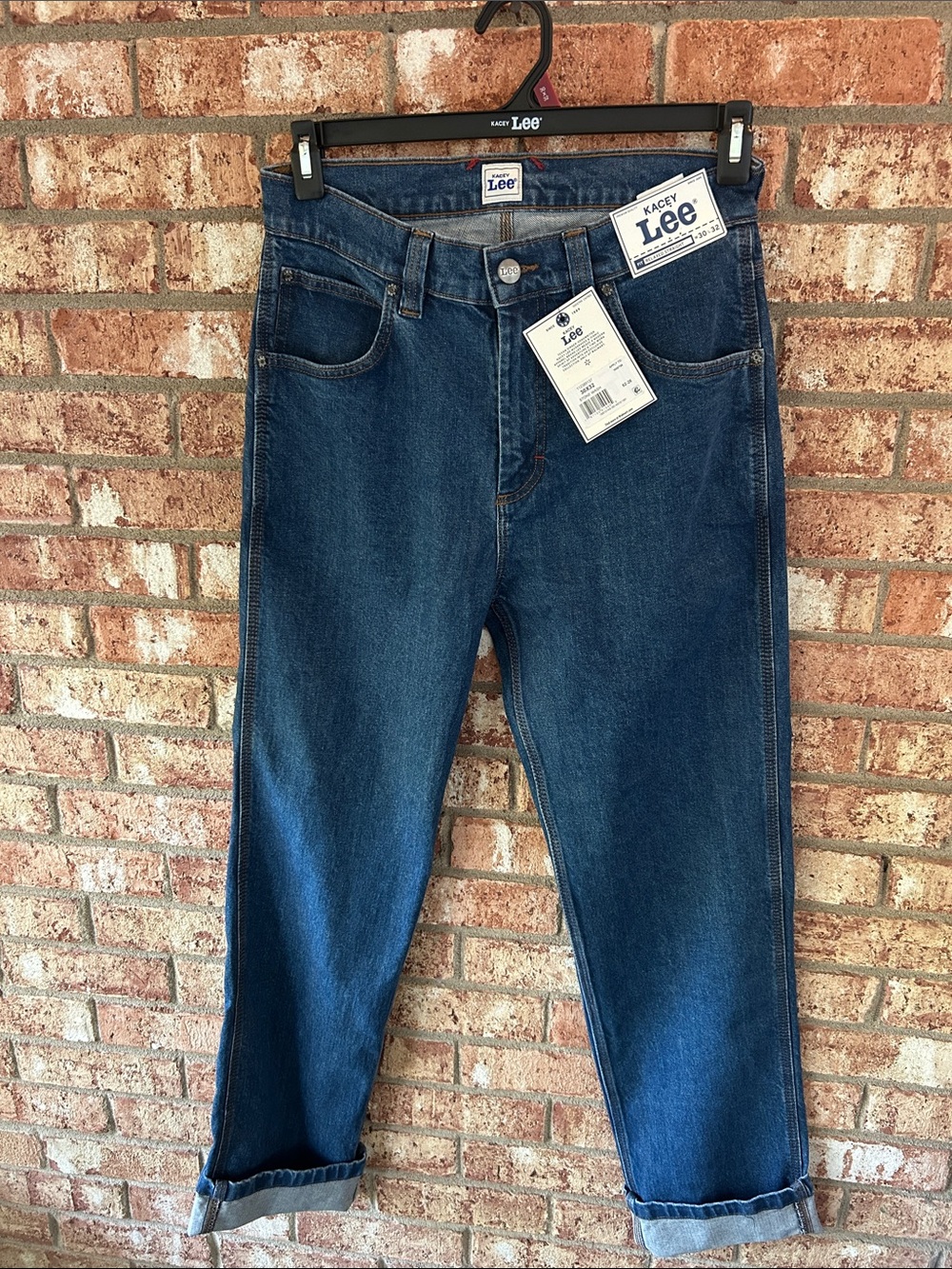 Lee Men's Blue Straight-Leg Jeans Kacey